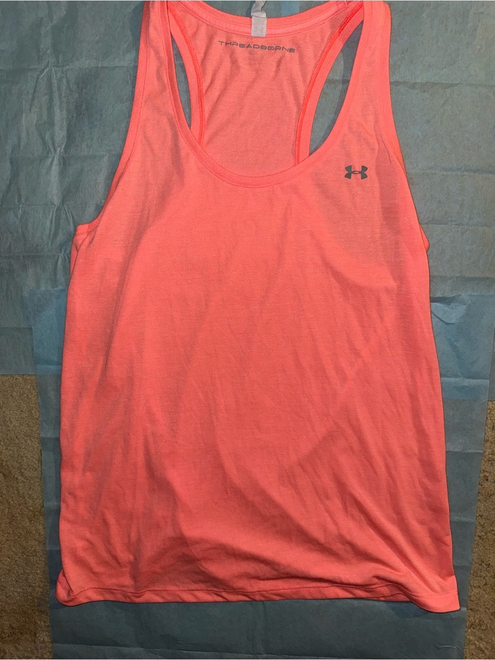 Under Armour Coral Racerback Performance Tank